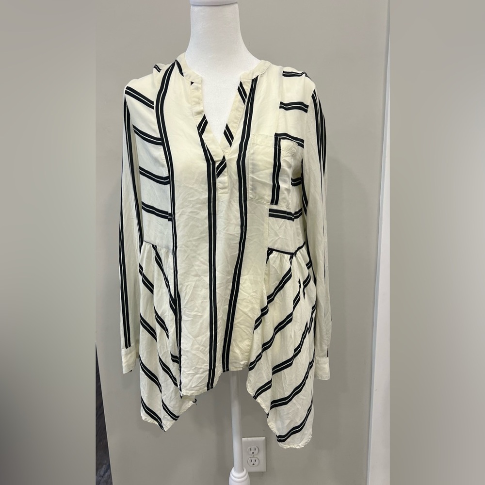 MAEVE STRIPED TOP